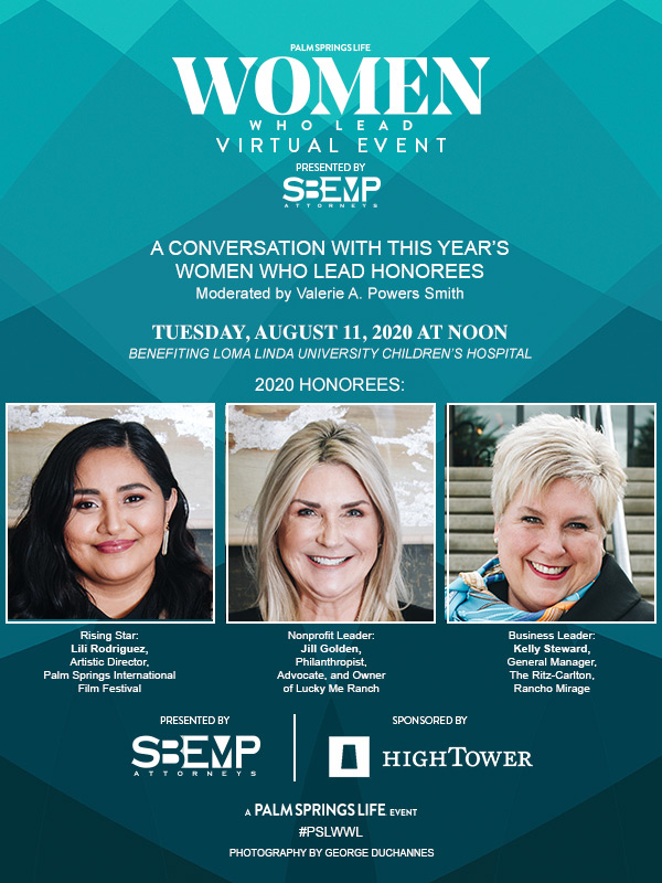 PALM SPRINGS LIFEWOMEN WHO LEADVIRTUAL EVENT sponsored by SBEMP law firm